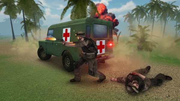 4x4 Off-Road Ambulance Game screenshot 2