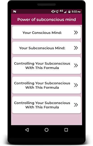 Power of subconscious mind screenshot 2