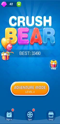 Crush Bear screenshot 1