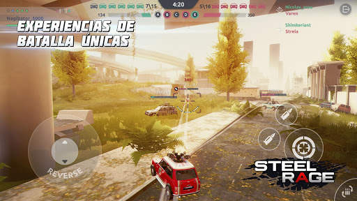 Steel Rage: Mech Cars PvP War screenshot 5