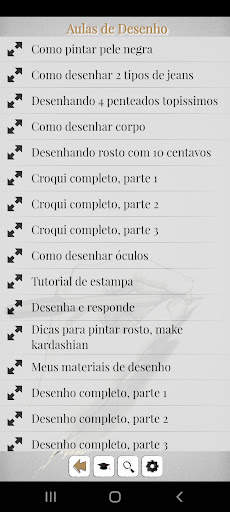 Desenhando e pintando - Lições screenshot 2