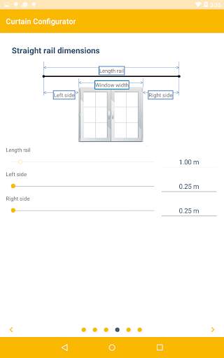 Somfy – Curtain configurator screenshot 2
