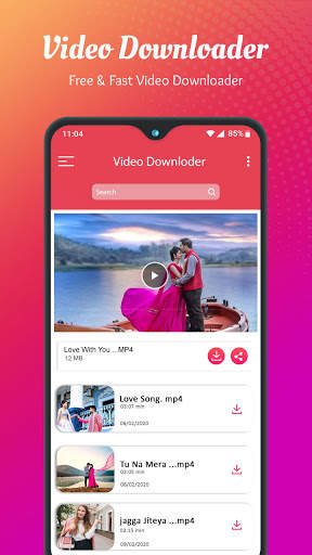 Video Downloader - All Video Downloader Fast &Free screenshot 1