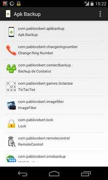 Apk Backup screenshot 1