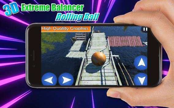 3D Extreme Balancer Rolling Ball screenshot 4