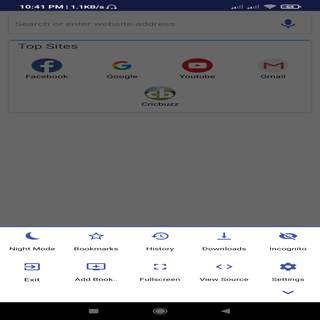 Browser X screenshot 2