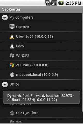 NeoRouter VPN Professional screenshot 7