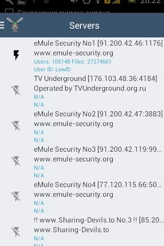 Mule on Android screenshot 1