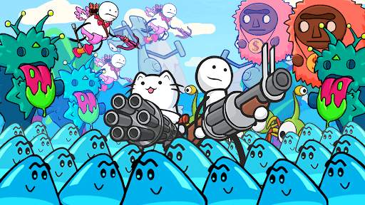 One Gun Stickman perang screenshot 2