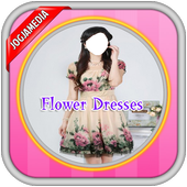 flower girl dress icon