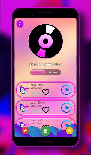 Slander Piano tiles screenshot 1
