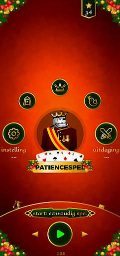 Klondike Patiencespel screenshot 1