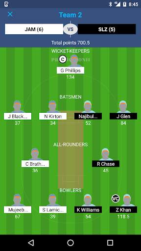 Prediction11- Cricket Fantasy Teams Generating App screenshot 7