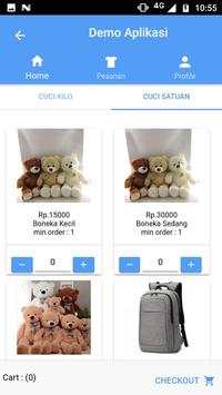 APLIKASI LAUNDRY ANDROID (DEMO) screenshot 7