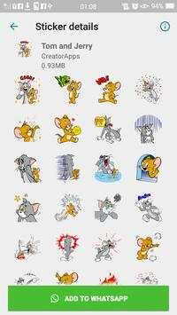 Pack Tom And Jerry WhatsApp Sticker WAStickerApps screenshot 3