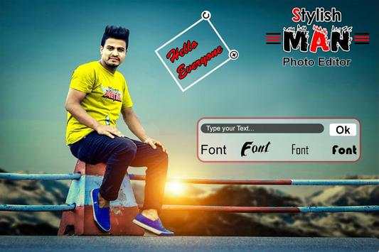 Stylish Man Photo Editor screenshot 2
