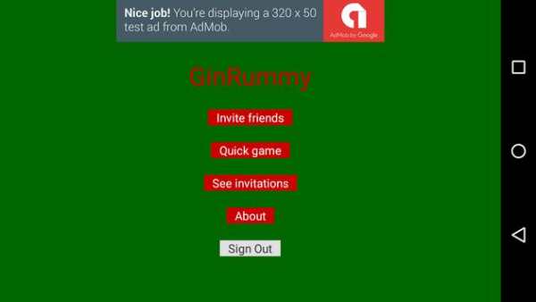 Gin Rummy screenshot 1
