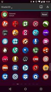 Next Launcher Theme Shader2D screenshot 4