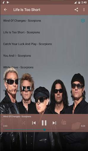 Scorpions Free Album Offline screenshot 4