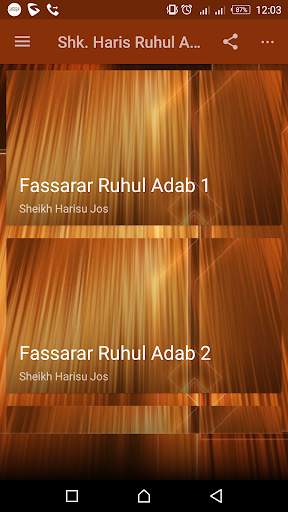 Sheikh Harisu Jos - Fassarar Ruhul Adab screenshot 2