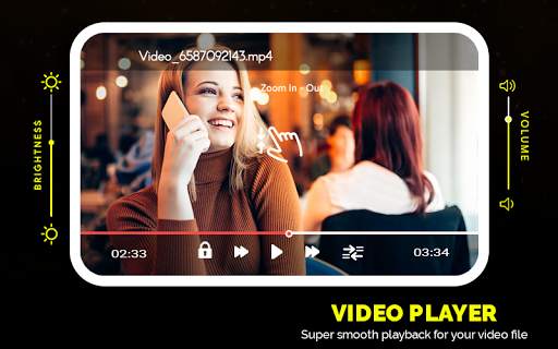 HD Video Player - Tik India Video Player 2020 screenshot 2