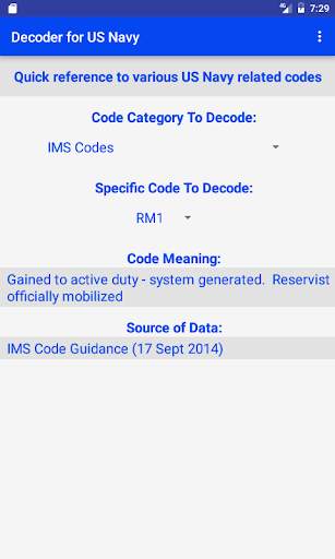 Decoder for US Navy screenshot 1