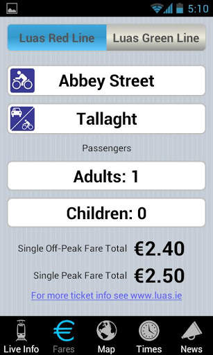LUAS screenshot 3