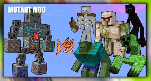 Mutant Creatures Mods for Minecraft PE mobs 2021 screenshot 4