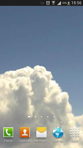 Blue Sky Live Wallpaper HD 2 screenshot 9