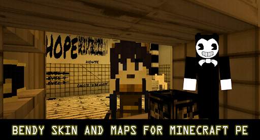 Bendy Addon Skin for Minecraft screenshot 3