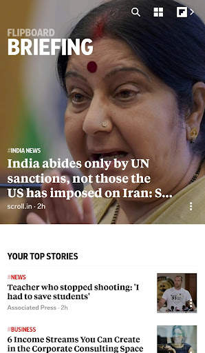 Flipboard Briefing स्क्रीनशॉट 1