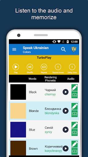 Speak Ukrainian : Learn Ukrainian Language Offline screenshot 2