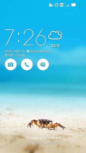 Travel ASUS ZenUI Theme screenshot 1