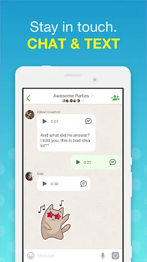 video calls and chat screenshot 2