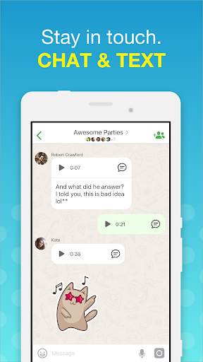 video calls and chat screenshot 2