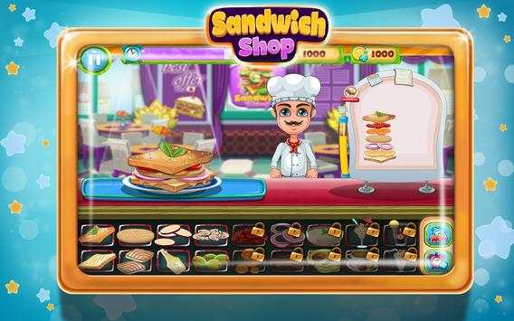 Sandwich Maker-Food Shop Mania screenshot 5
