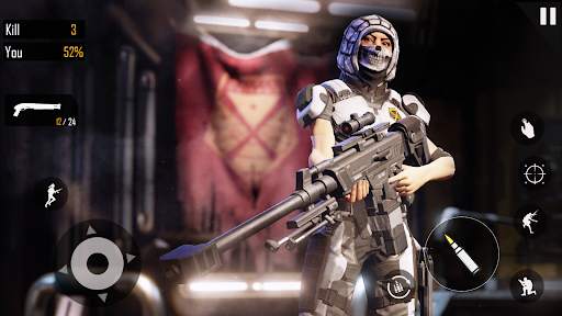 Sniper Cover Strike - 3D Terrorist Shooting screenshot 2