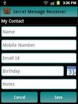 Secret Message Receiver Lite screenshot 7
