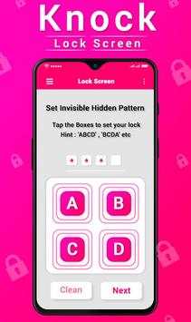 Knock Lock Screen screenshot 1