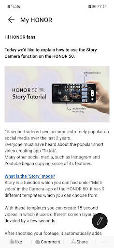 My HONOR screenshot 4