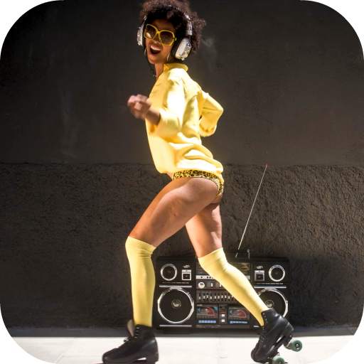Disco Girl Dancing Video Wallpaper 2.0