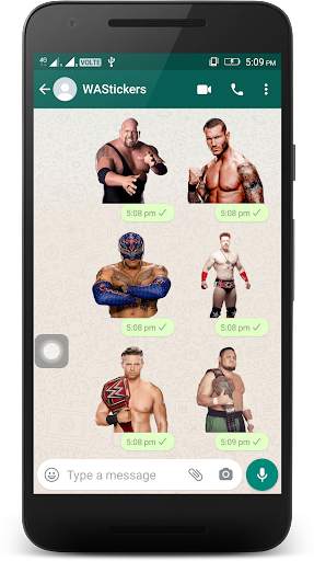 WWE WAStickers स्क्रीनशॉट 6