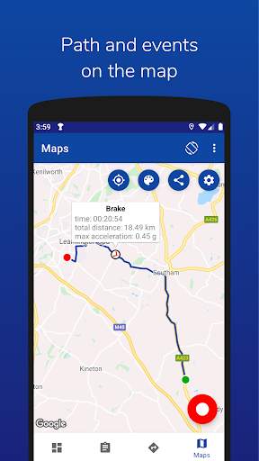 IterTrax Lite, GPS logger for cars and motorbikes screenshot 4