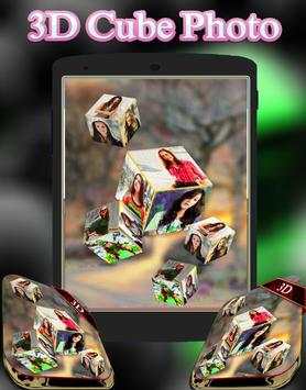 3D Photo Cube Live HD Wallpaper screenshot 1