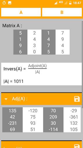 Matrix Calculator and Solver screenshot 3