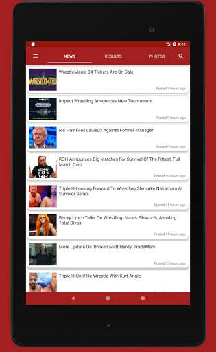 Wrestle News screenshot 4