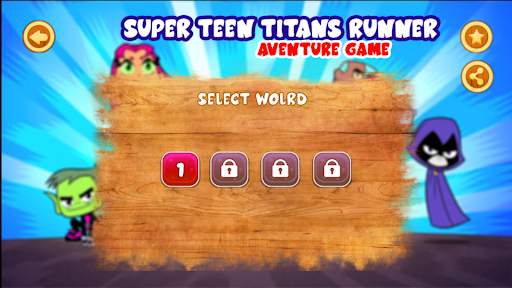 Teen titans Game hero fight Go screenshot 4