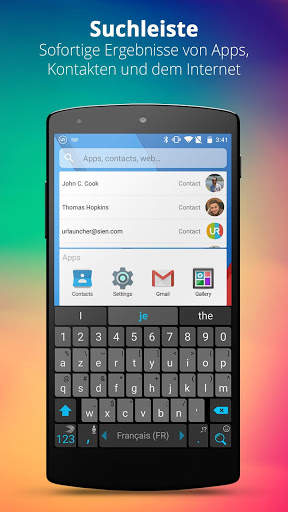 UR 3D Launcher—Personalisieren screenshot 3