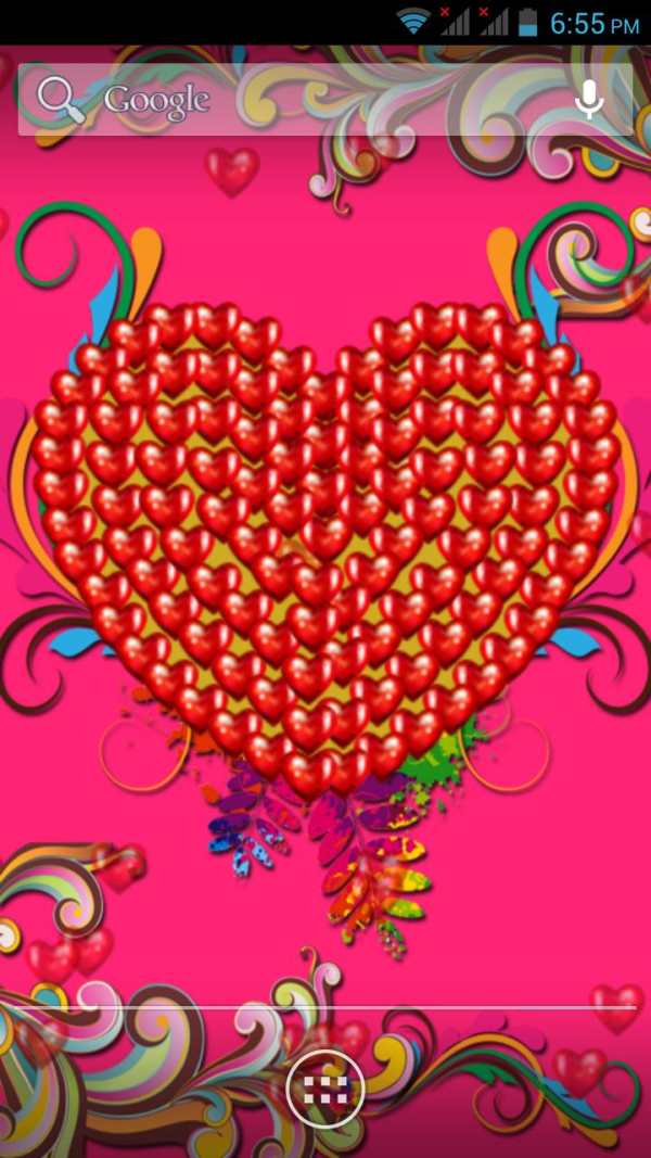 Lover's Photo Hearts Wallpaper screenshot 3