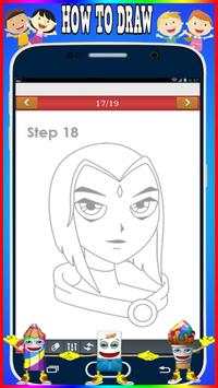 How to Draw  Teen Titans GO Anime screenshot 2